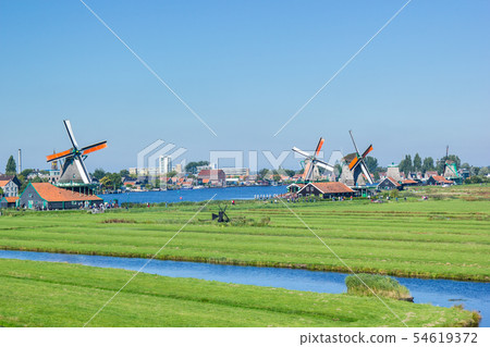 Dutch windmill group 54619372