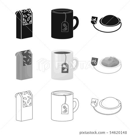 Isolated object of healthy and floral logo. Collection of healthy and gradient vector icon for stock Isolated object of healthy and floral logo. Collection of healthy and gradient vector icon for stock 54620148