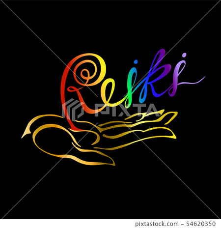 Reiki Energy. Logotype. Healing energy. Reiki Energy. Logotype. Healing energy. 54620350