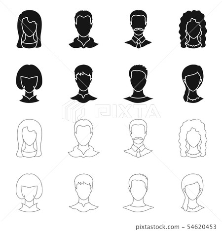 Isolated object of professional and photo logo. Set of professional and profile stock symbol for web Isolated object of professional and photo logo. Set of professional and profile stock symbol for web 54620453