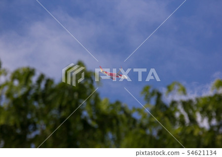 Airbus A321-100 of Vietjet airline. Airbus A321-100 of Vietjet airline. 54621134