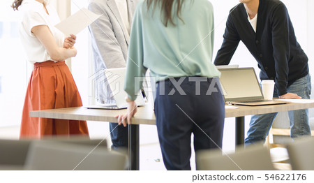 Office casual meeting scene Office casual meeting scene 54622176
