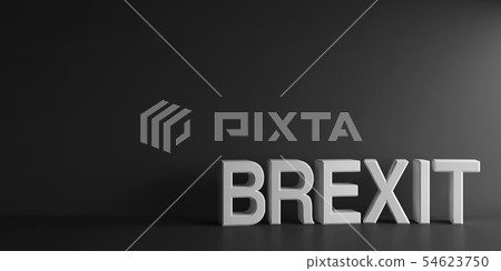 White word Brexit White word Brexit 54623750