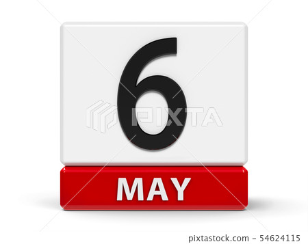 Cubes calendar 6th May 54624115