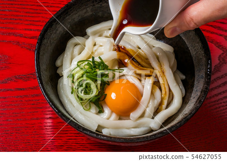 日式麵條手工製作厚烏冬面 54627055