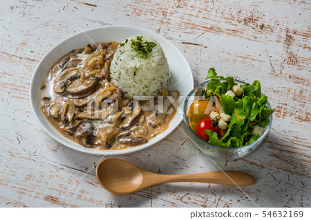 Russian cuisine Stroganoff Russian style stew (stroganoff) 54632169