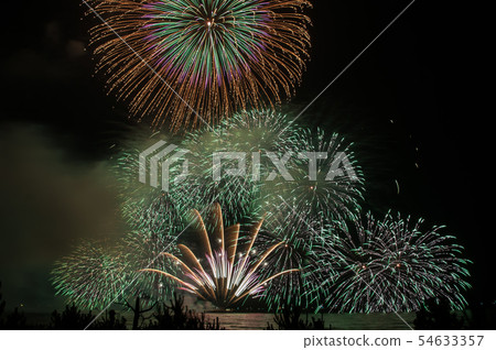 Fireworks Tsu City Mie Prefecture Fireworks Tsu City Mie Prefecture 54633357