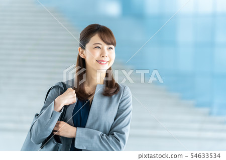 Business woman business image female employee Business woman business image female employee 54633534