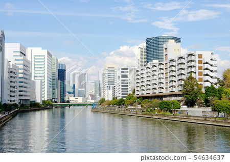 Urban scenery Shinagawa Konan 54634637