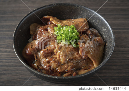Bowl of pork 54635444