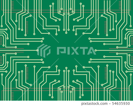 microchip line technology symbol background microchip line technology symbol background 54635930