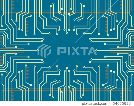 microchip line technology symbol background 54635933