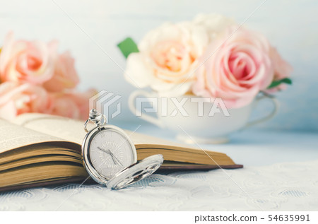 Antique pocket watch with vintage tone 54635991
