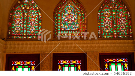 in iran colors from the   windows 54636192