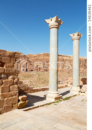 the view of the monuments from ruins of church the view of the monuments from ruins of church 54636461