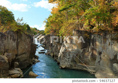 Autumn leaves Iwate Prefecture Ichinoseki City Autumn leaves Iwate Prefecture Ichinoseki City 54637127