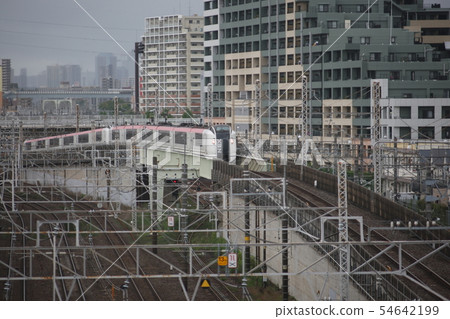 成田特快通過新小岩 成田特快通過新小岩 54642199