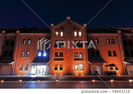 Night view of Yokohama Red Brick Warehouse 54643218