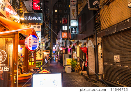 《東京》新橋/酒吧區《雨夜》 《東京》新橋/酒吧區《雨夜》 54644713