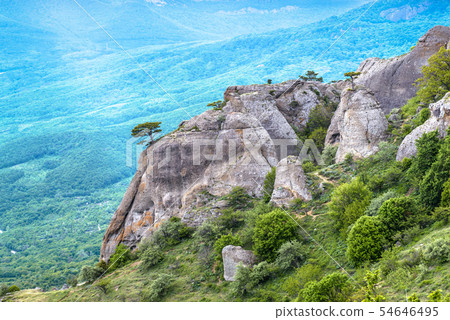 Landscape of Crimea in summer, Russia 54646495