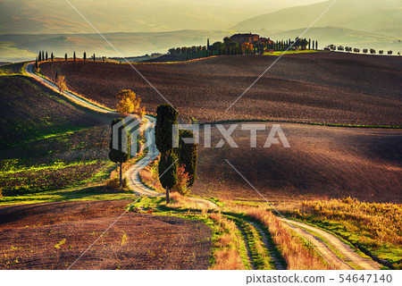 Gladiator road in Italy Gladiator road in Italy 54647140