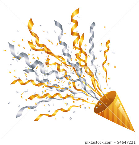 Party Cracker_Gold_Gold Silver Party Cracker_Gold_Gold Silver 54647221