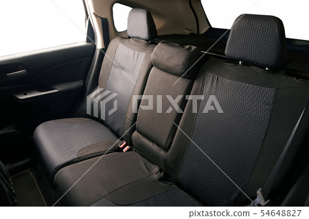 Clean back seats of SUV car Clean back seats of SUV car 54648827