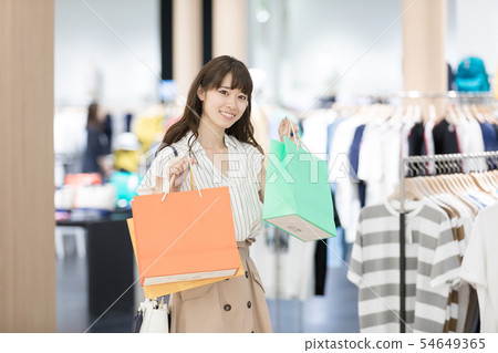 Shopping mall apparel shopping woman person 54649365