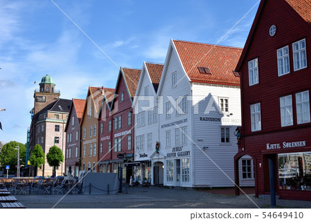 Town of Bryggen district 54649410