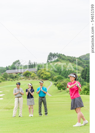高爾夫形象 54651599