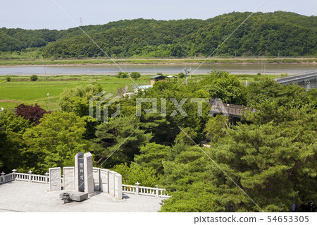 Imbjin Bridge，Imjingak Bridge，Imjin River Bridge，Freedom Bridge，Pochon Bridge，Imjin River Bridge，Paju City，Gyeonggi Province，Korea 54653305