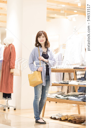 Shopping mall apparel shopping woman person 54653517