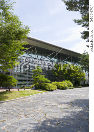 位於韓國京畿道坡州市長丹面的Dorasan站 54654704