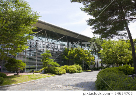 位於韓國京畿道坡州市長丹面的Dorasan站 54654705