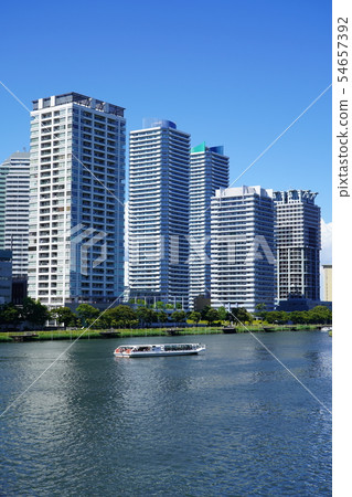 城市景觀橫濱港口 城市景觀橫濱港口 54657392