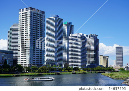 城市景觀橫濱港口 54657393