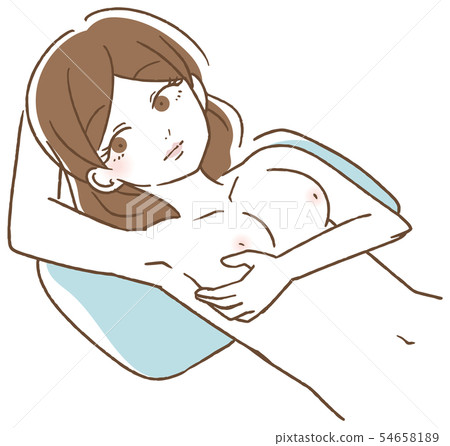 乳腺癌自我檢查圖 乳腺癌自我檢查圖 54658189