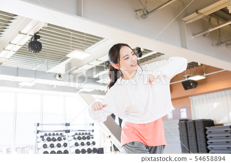 Dancer hip hop studio fitness gym gym Dancer hip hop studio fitness gym gym 54658894