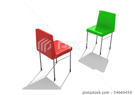 Chair (lined chair white background) 54660459