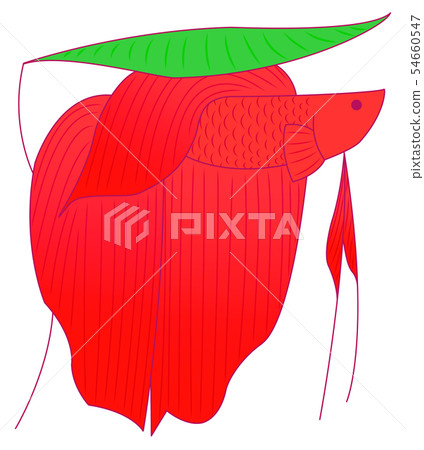 Resting solid (red) 54660547