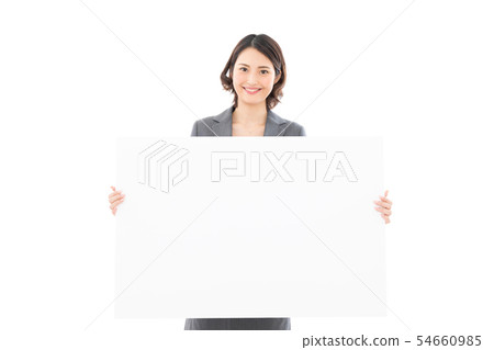 女商人白板 54660985