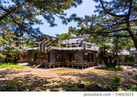 (Shizuoka Prefecture) Numazu Imperial Villa Memorial Park Hydrangea blooming, West Annexed House 54663035