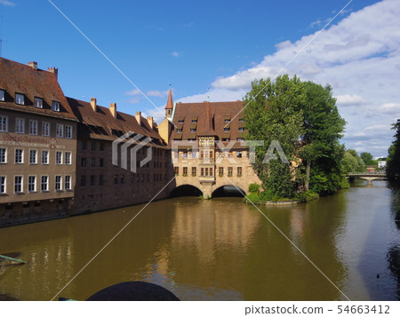 德國紐倫堡貝格尼茨河 54663412