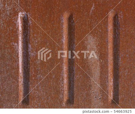 The red old painted metal 54663925