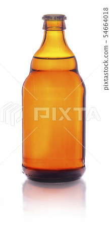 The bottle of beer isolated on white background The bottle of beer isolated on white background 54664018