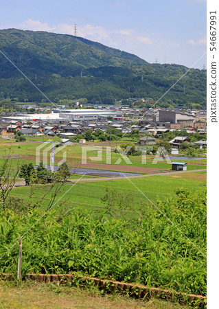 The view seen from Sekigahara ancient battlefield Ishida Sanseijin trace The view seen from Sekigahara ancient battlefield Ishida Sanseijin trace 54667991