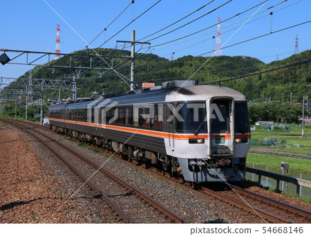 Limited express "Hida" of Osaka first departure 54668146
