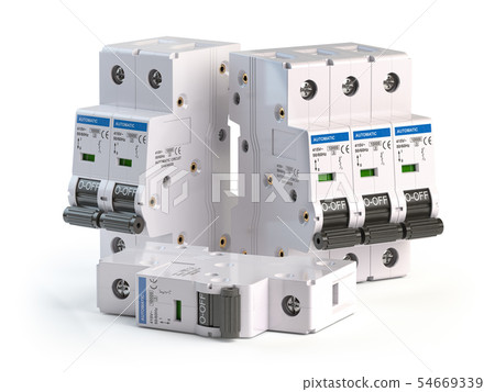 Elecric automatic circuit breaker isolated Elecric automatic circuit breaker isolated 54669339