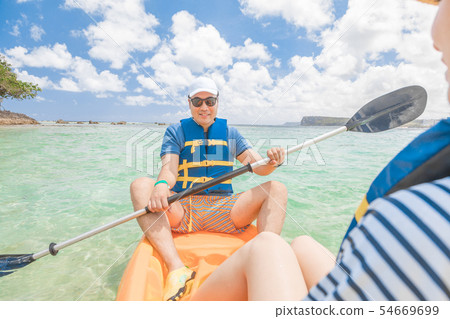 Overseas travel image Sea People Kayaking Leisure 54669699