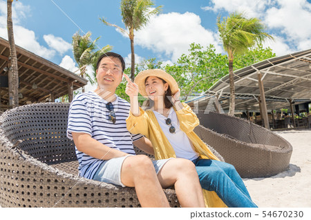Overseas travel image Beach Sea People 54670230